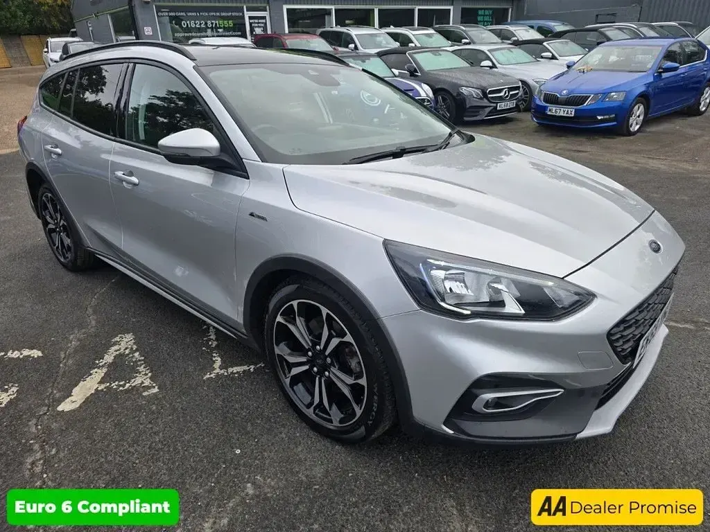 Used Ford Focus Active X 125 HP (91 kW) 2019 Silver Estate