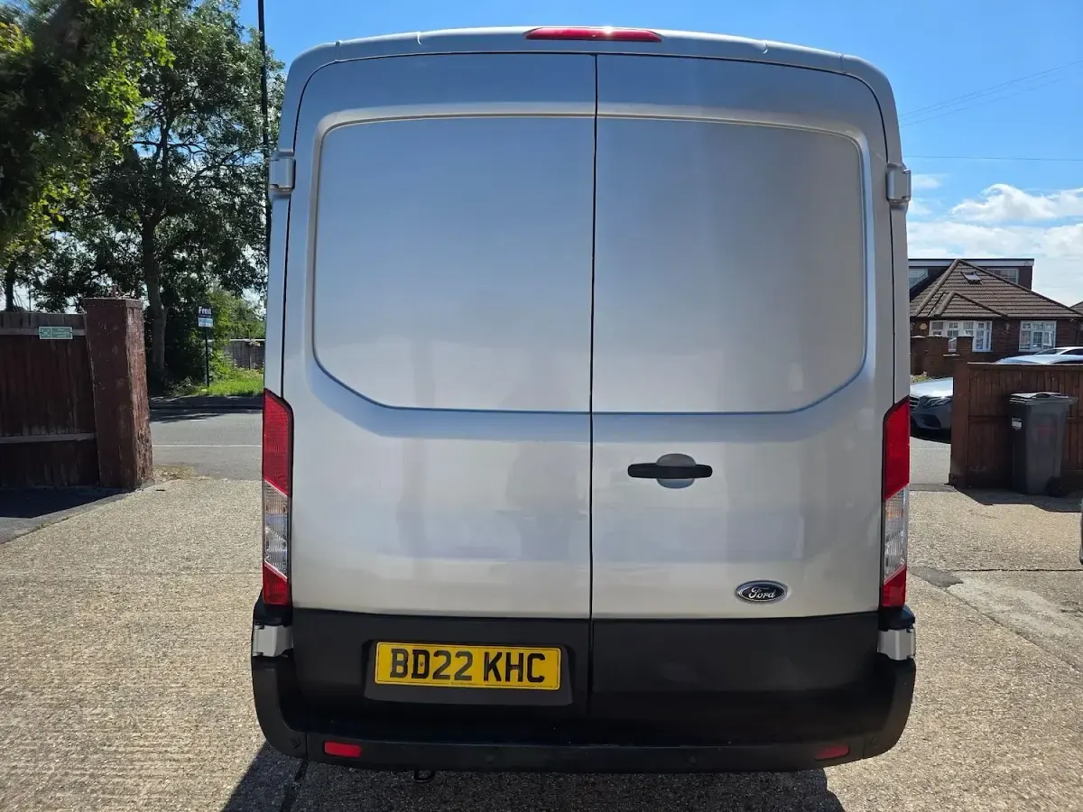 Used Ford Transit Trend 130 HP (95 kW) 2022 Silver Van