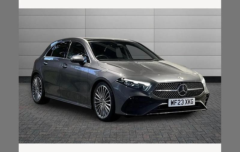 Grey Used 2023 Mercedes A180 AMG Line Premium Plus Hatchback | £24,950 (A bit pricey) - Image 1/3