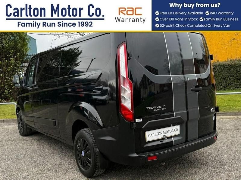 Used Ford Transit Custom S 105 HP (77 kW) 2020 Black Van