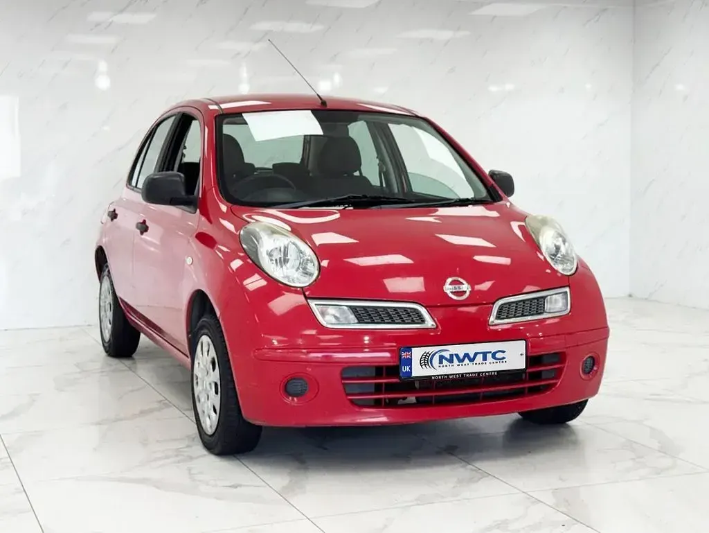 Used Nissan Micra Visia 2010 Red Hatchback