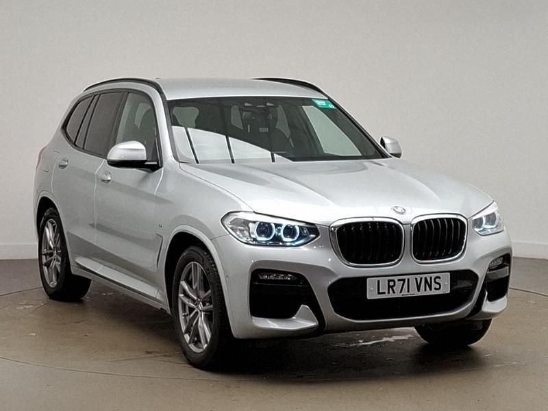 Used BMW X3 M Sport 190 HP (139 kW) 2021 Silver SUV