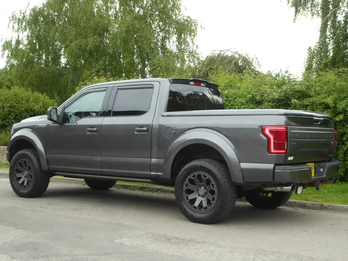 Used Ford F-150 Platinum 2015 Grey Pickup