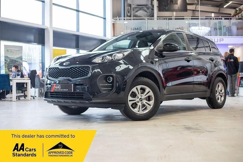Used Kia Sportage 130 HP (95 kW) 2017 Black SUV