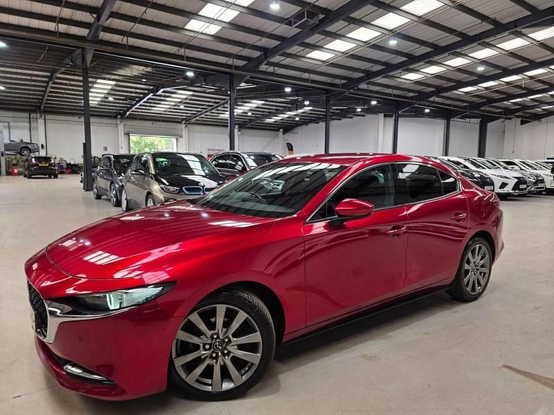 Red Used 2020 Mazda 3 Inclusive Sedan | £13,780 (Super price) - Image 1/4