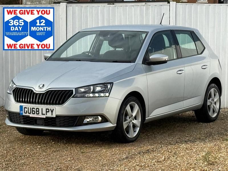 Used Skoda Fabia SE L 110 HP (80 kW) 2018 Silver Hatchback