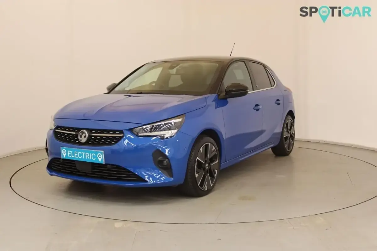 Usado Vauxhall Corsa-e Elite 98 kW (134 HP) 2020 Azul Citadino