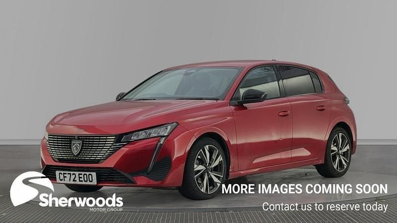 Used Peugeot 308 Allure 130 HP (95 kW) 2023 Red Hatchback