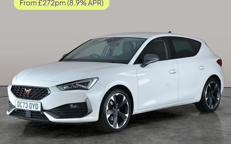Used Cupra Leon 150 HP (110 kW) 2024 White Hatchback
