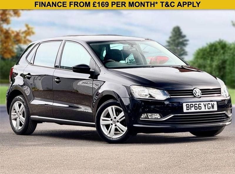 Black Used 2016 VW Polo Match Hatchback | £8,795 (Fair price) - Image 1/4