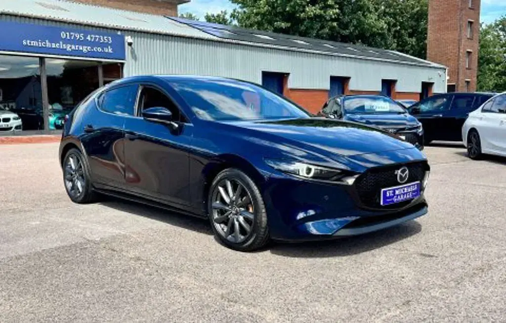 Used Mazda 3 Inclusive 2019 Blue Hatchback