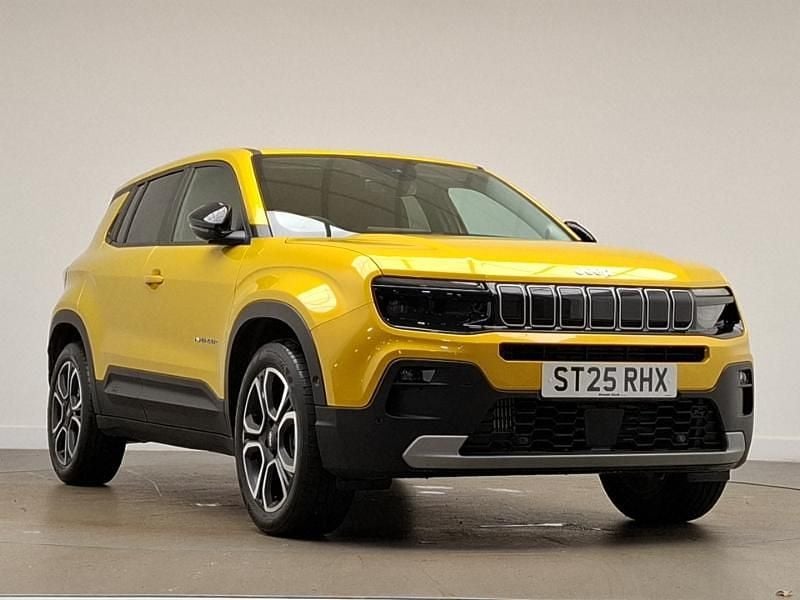 Yellow New 2025 Jeep Avenger Summit SUV | £21,698 (Fair price) - Image 1/4