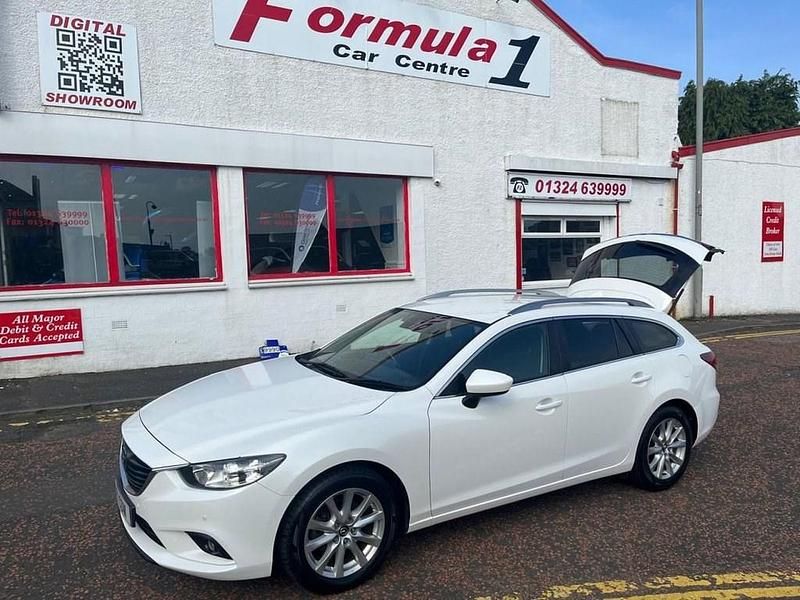 White Used 2016 Mazda 6 Estate | £9,990 (A bit pricey) - Image 1/4