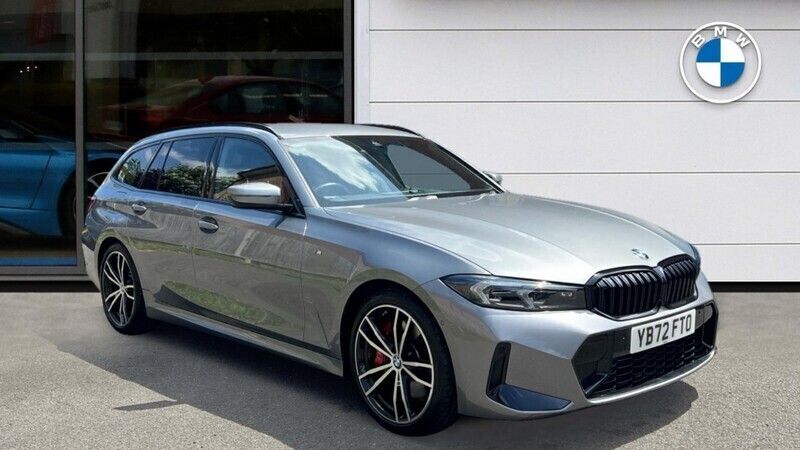 Grey Used 2022 BMW 320 M Sport Estate | £32,806 - Image 1/4