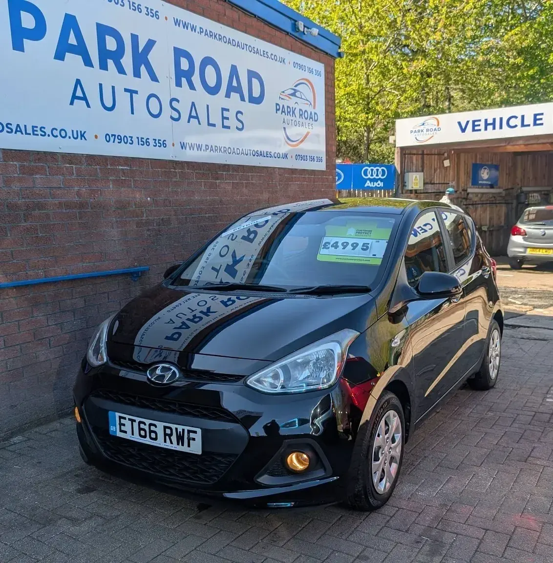 Usado Hyundai i10 SE 83 HP (61 kW) 2017 Preto Citadino