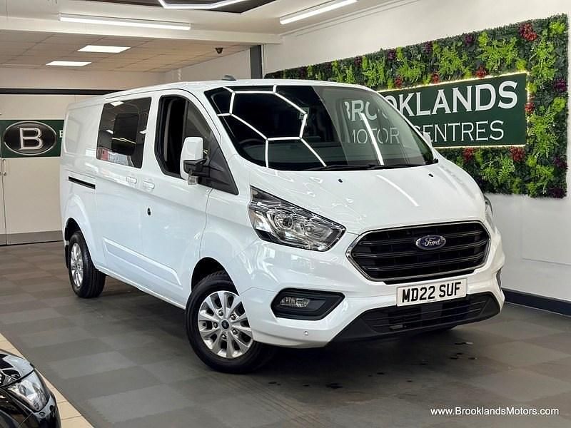 White Used 2022 Ford Transit Custom Limited Van | £19,185 (A bit pricey) - Image 1/3