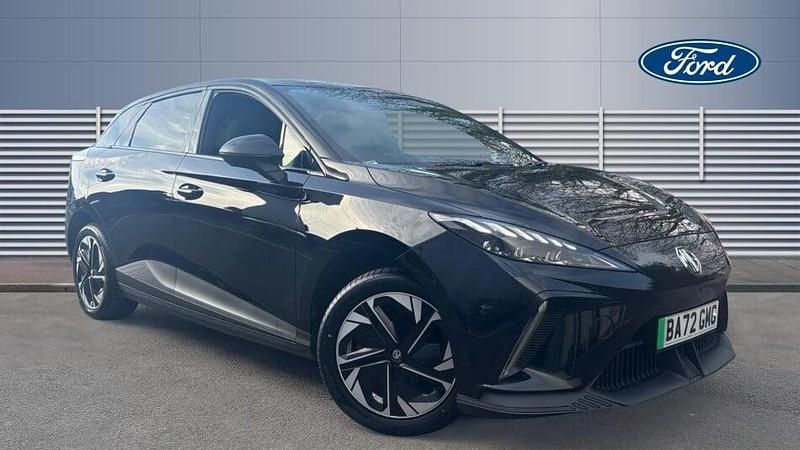 Used MG MG4 EV Trophy 150 kW (204 HP) 2022 Black Hatchback