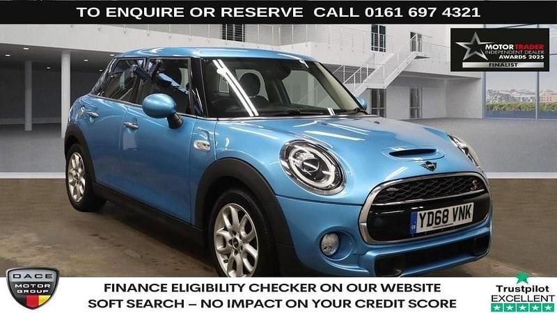 Blue Used 2018 Mini Cooper S Hatch Hatchback | £12,940 (Fair price) - Image 1/3