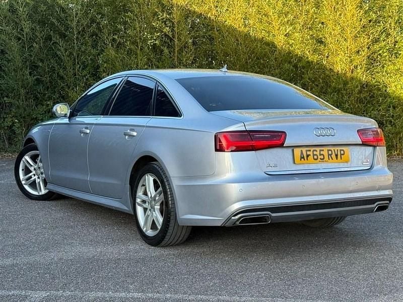 Used Audi A6 S-Line 190 HP (139 kW) 2015 Silver Sedan