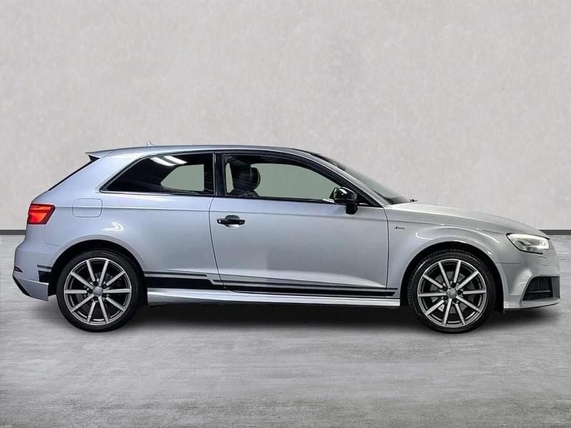 Used Audi A3 Black Edition 2017 Silver Hatchback