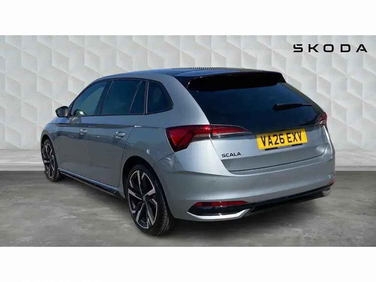 Used Skoda Scala Monte Carlo 115 HP (84 kW) 2026 Smokey silver metallic Hatchback