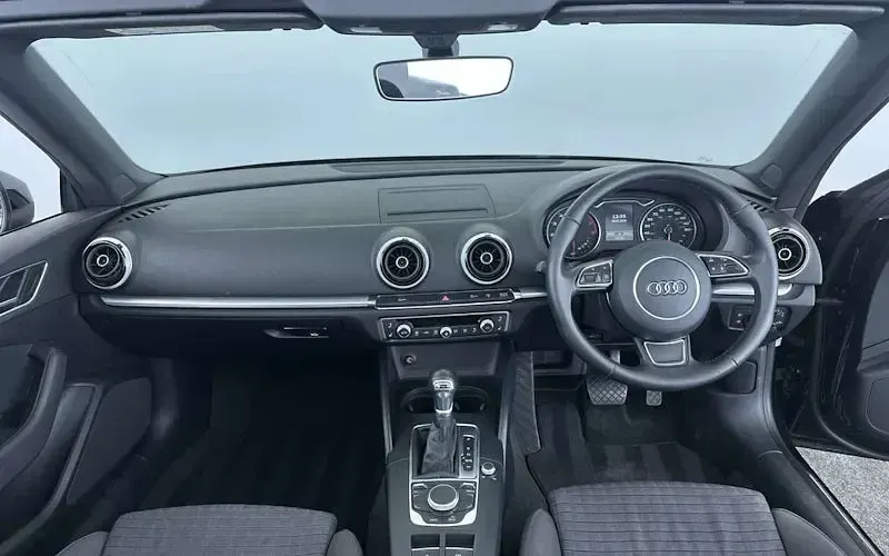 Used Audi A3 Cabriolet Sport 150 HP (110 kW) 2016 Black Cabriolet