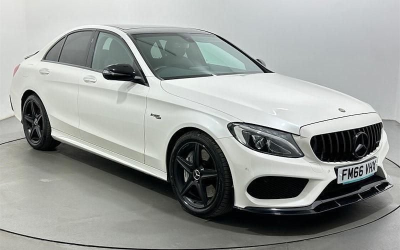 Used Mercedes C43 AMG Premium 390 HP (286 kW) 2017 White Sedan