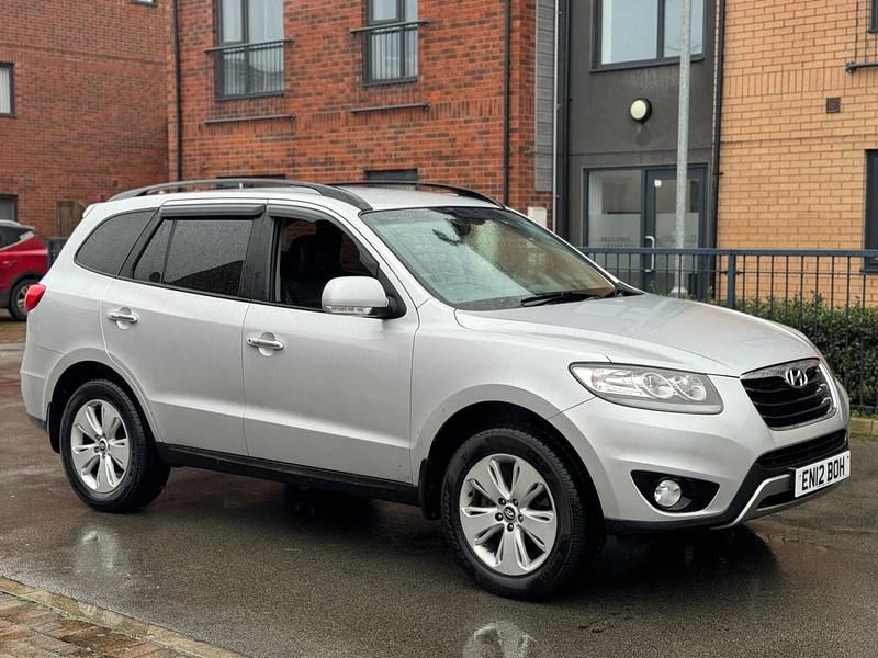 Used Hyundai Santa Fe Premium 194 HP (142 kW) 2012 Silver SUV