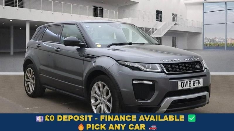 Grey Used 2018 Land Rover Range Rover evoque HSE Dynamic SUV | £11,399 (Super price) - Image 1/4