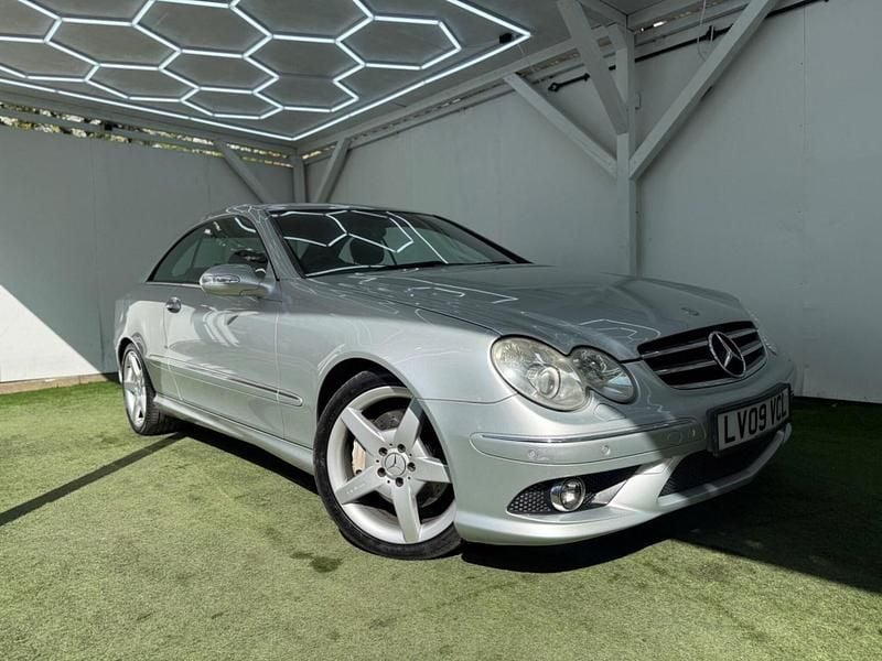 Used Mercedes CLK280 2009 Silver Coupe