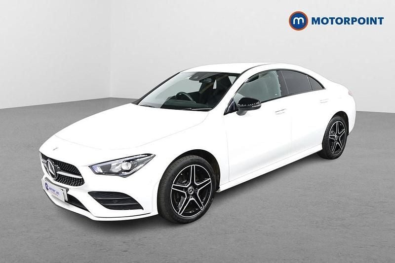 Used Mercedes CLA250e AMG Line Premium 2023 White Sedan