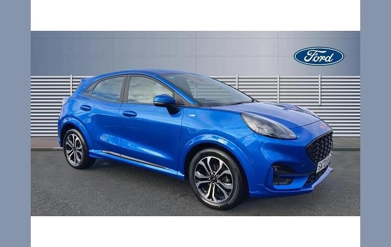 Blue Used 2022 Ford Puma ST-Line SUV | £13,392 - Image 1/4