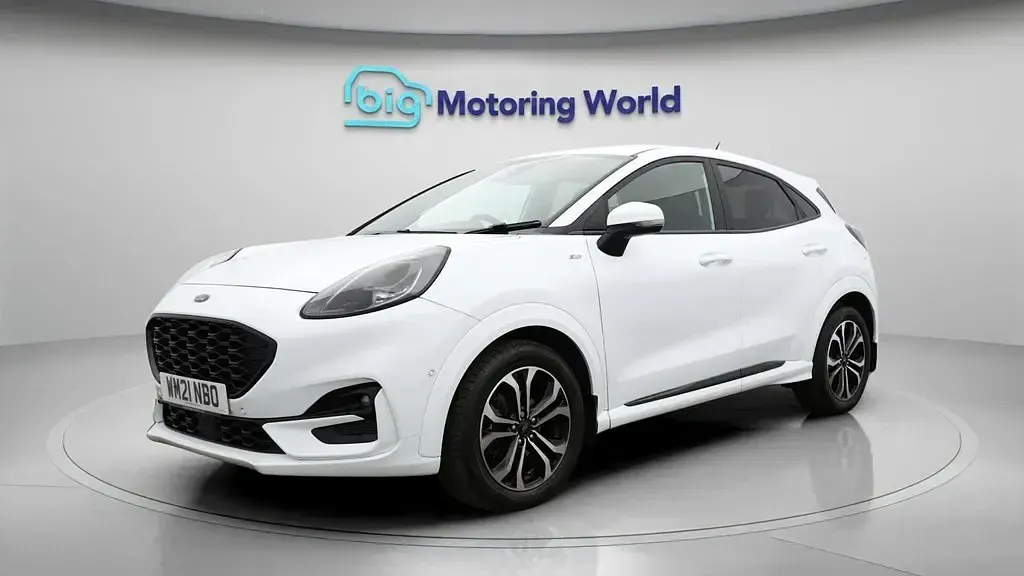 Gebraucht Ford Puma ST-Line 125 PS (91 kW) 2021 Weiß SUV