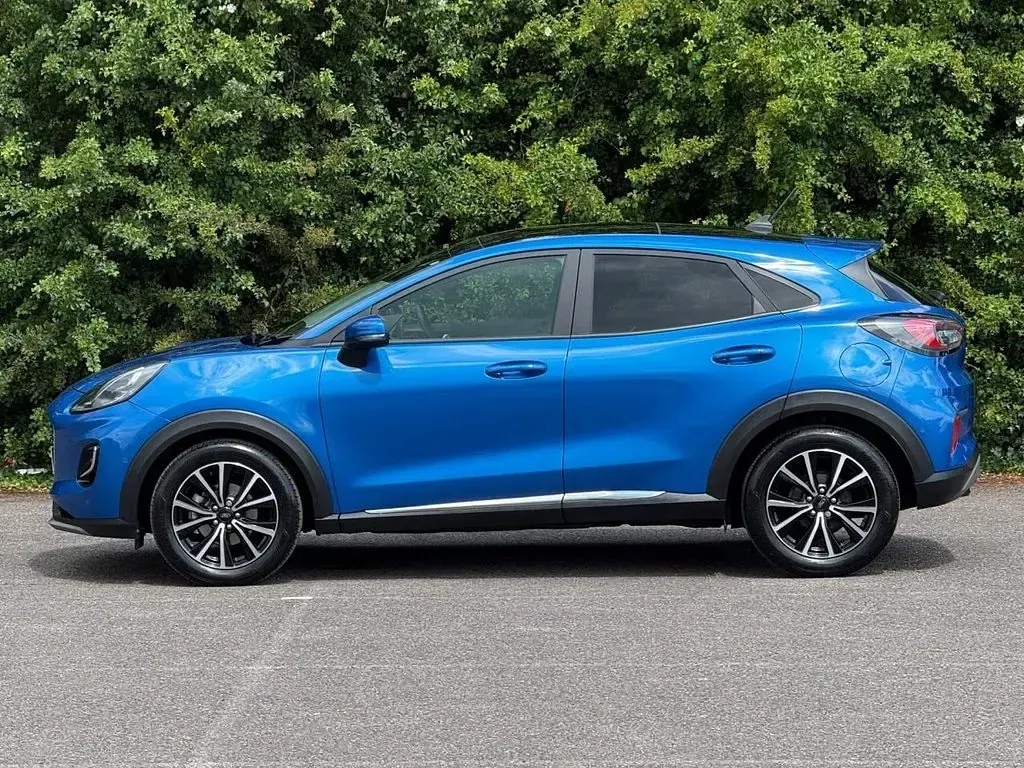 Used Ford Puma Titanium 125 HP (91 kW) 2021 Blue SUV