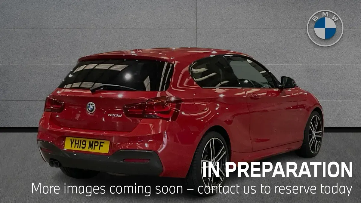 Used BMW 120 M Sport 190 HP (139 kW) 2019 Red Hatchback