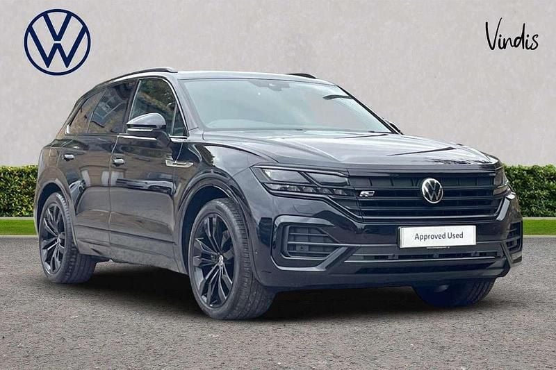 Black Used 2021 VW Touareg Black Edition SUV | £39,526 (Fair price) - Image 1/2