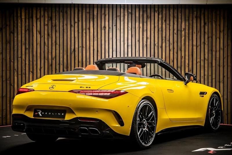 Brugt Mercedes SL63 AMG AMG 2024 Gul Cabriolet