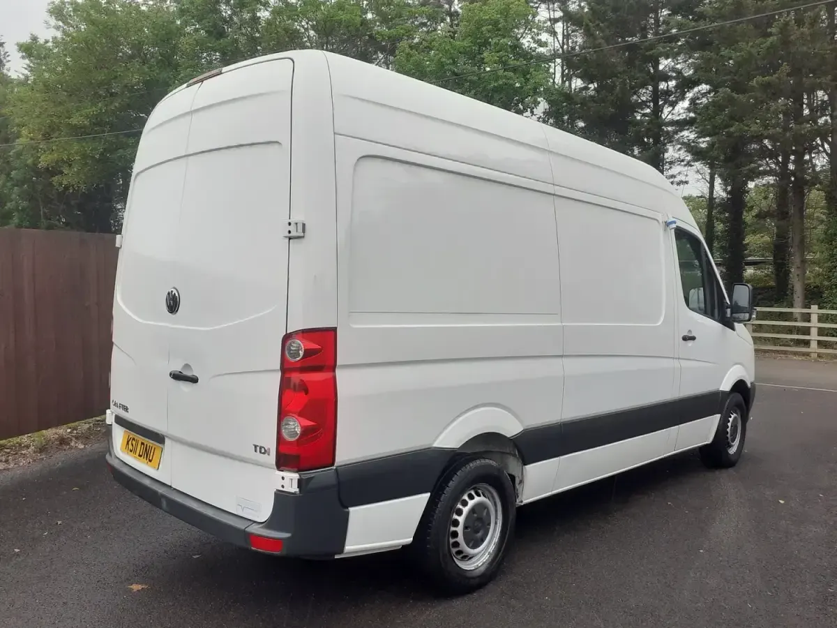 Used VW Crafter 109 HP (80 kW) 2011 White Van