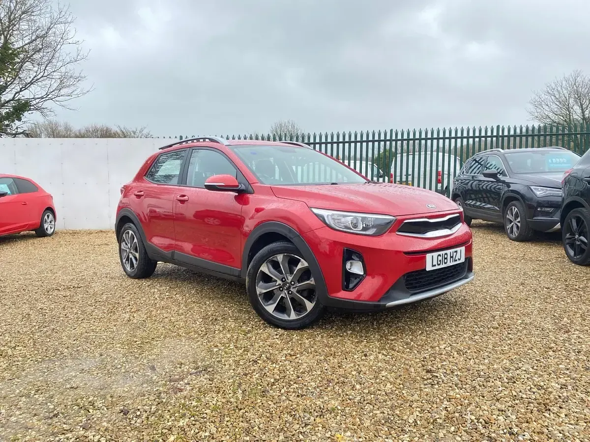 Used Kia Stonic 118 HP (86 kW) 2018 Red SUV