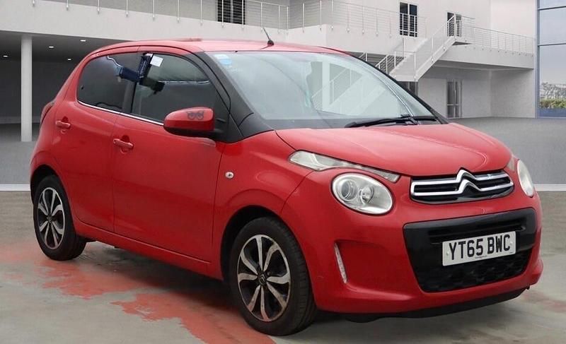 Used Citroën C1 Flair 68 HP (50 kW) 2015 Red Hatchback