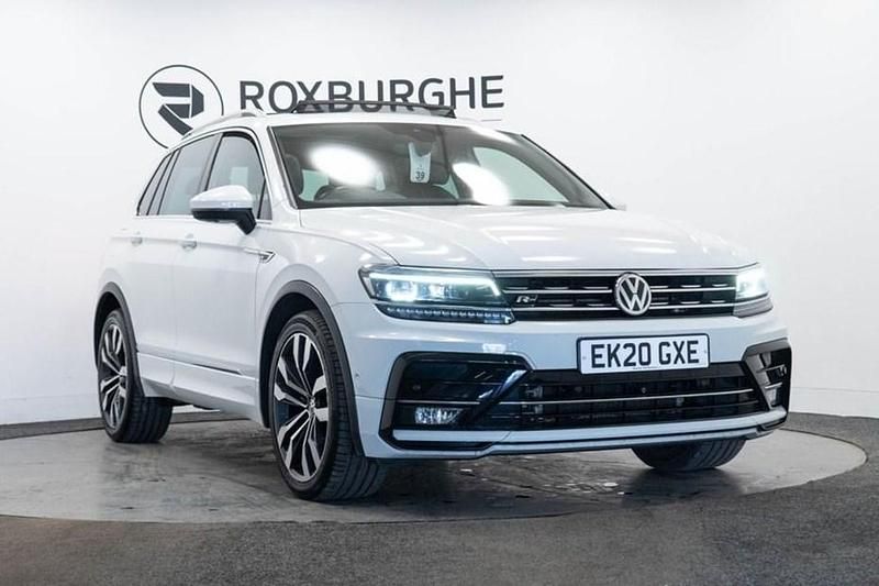White Used 2020 VW Tiguan R-line SUV | £16,299 (Super price) - Image 1/1