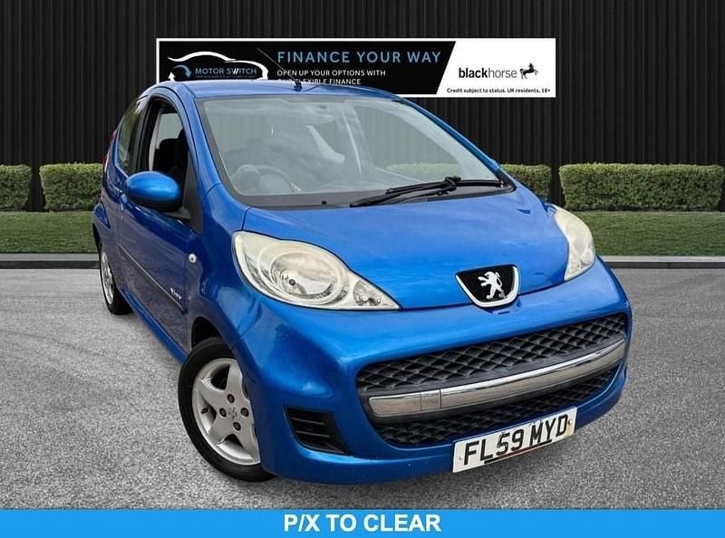 Blue Used 2009 Peugeot 107 Hatchback | £1,495 (Fair price) - Image 1/4