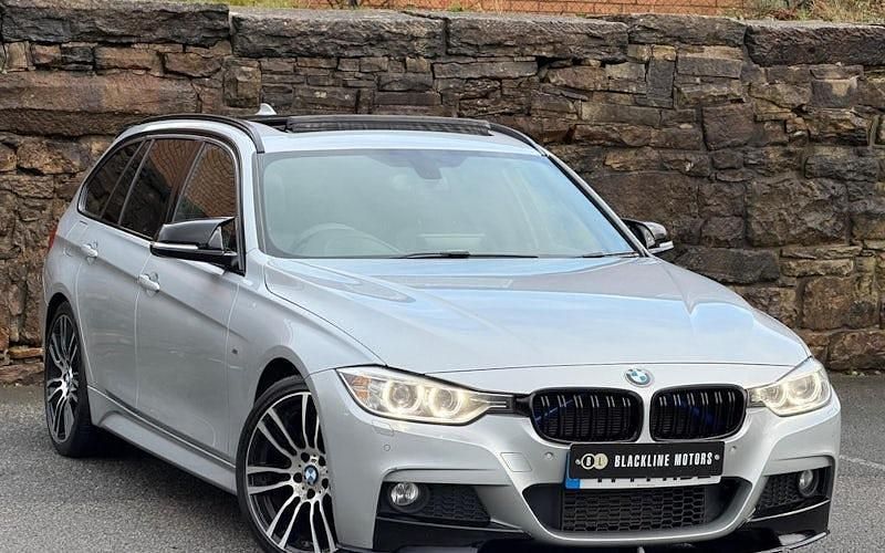 Silver Used 2014 BMW 320 M Sport Estate | £8,995 (Fair price) - Image 1/4