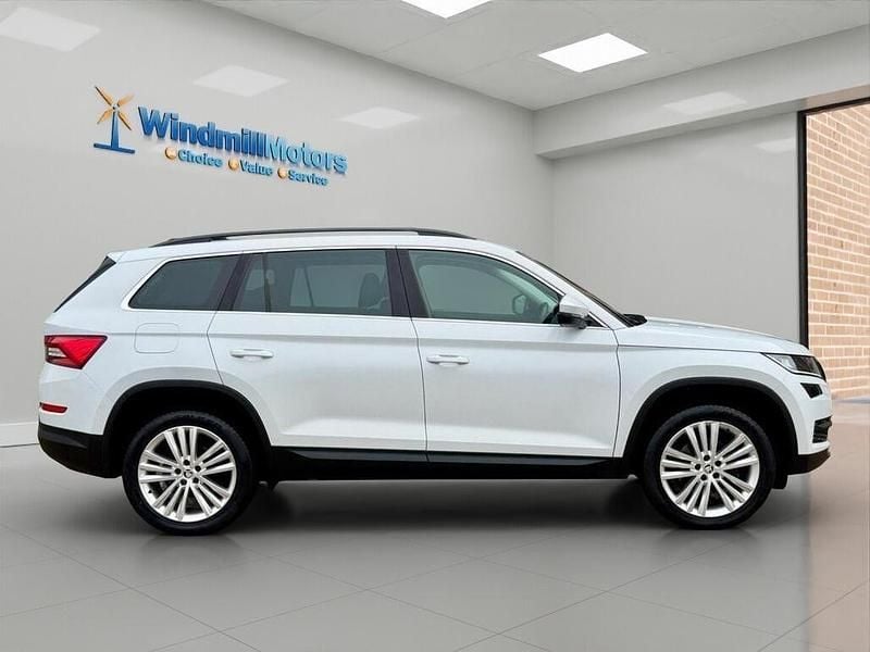 Used Skoda Kodiaq SE L 150 HP (110 kW) 2019 White SUV