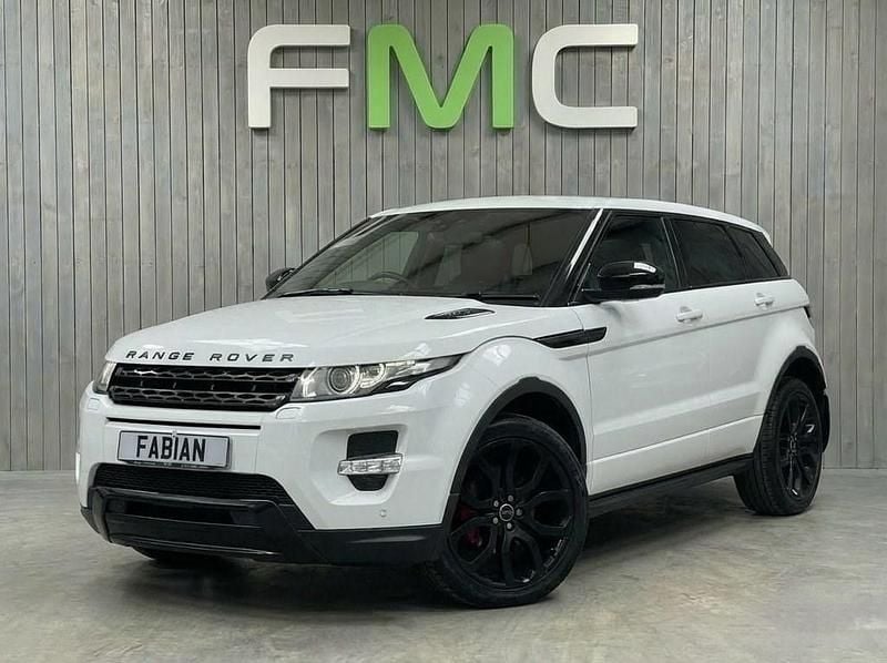 Used Land Rover Range Rover evoque Dynamic 240 HP (176 kW) 2011 White Coupe