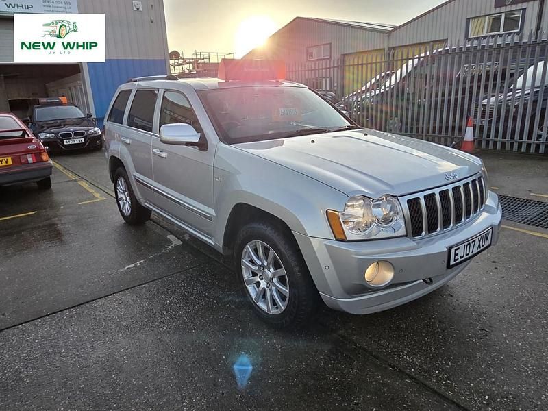 Used Jeep Grand Cherokee Overland 215 HP (158 kW) 2007 Silver SUV