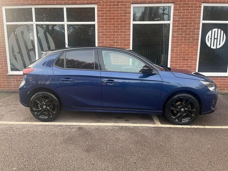 Used Vauxhall Corsa SRi 100 HP (73 kW) 2020 Blue Hatchback