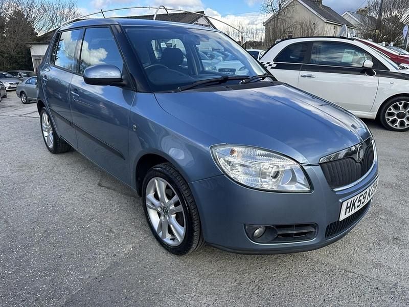 Used Skoda Fabia 105 HP (77 kW) 2009 Grey Hatchback