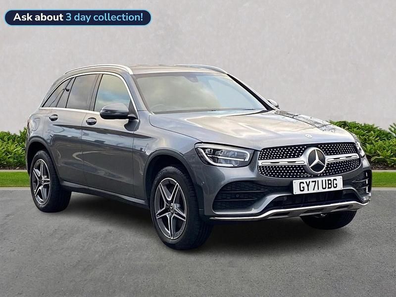 Grey Used 2022 Mercedes GLC300e AMG line Estate | £29,899 (Super price) - Image 1/2