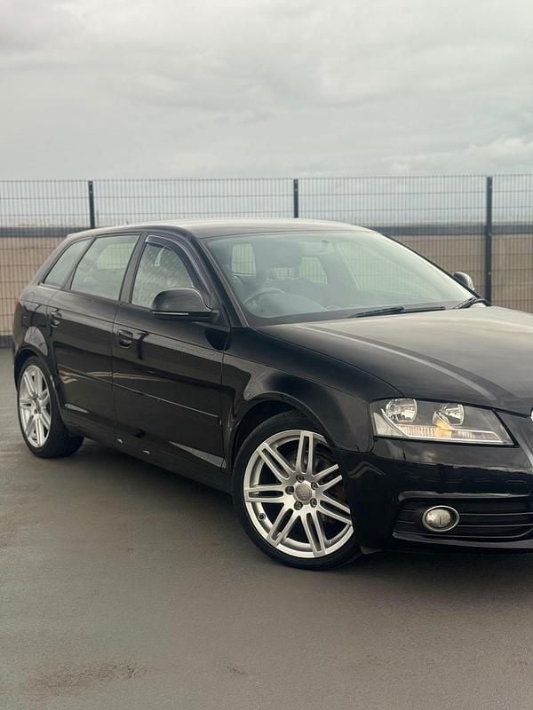 Used Audi A3 S-Line 2009 Black Hatchback